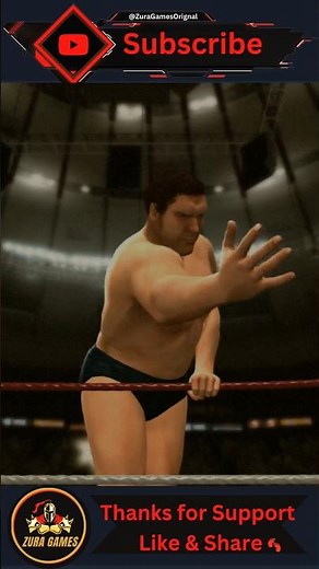 Epic Body Slam Challenge: Reliving Andre the Giant's Legacy in WWE 2K14 #Zuragames Xenai emulator