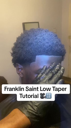 Franklin Saint Low Taper Tutorial - Expert Barber Techniques