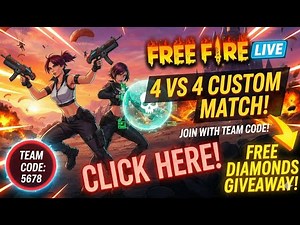 "Epic Free Fire Live Stream: Join the Action!"