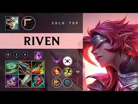 Riven Top vs Sett - KR Master Patch 26.03