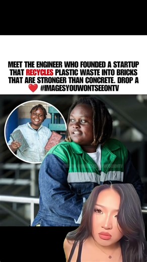 She Turns Plastic Trash Into Paving Bricks Stronger Than Concrete