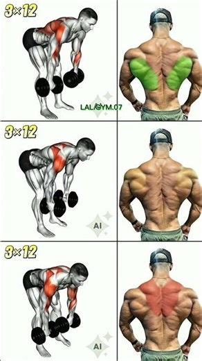 complete Back Workout Using Dumbell #youtube #short #foryou #viralvideos #trending 🔥🔥
