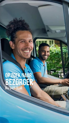 💪 Rijbewijs B en klaar voor actie? Bij Coolblue ga je aan de slag als bezorger in een hecht team, met veel energie en collega’s die altijd voor elkaar klaarstaan 👥 | Booming Jobs