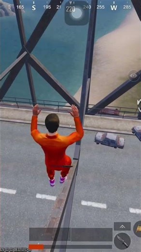 How to climb on bridge