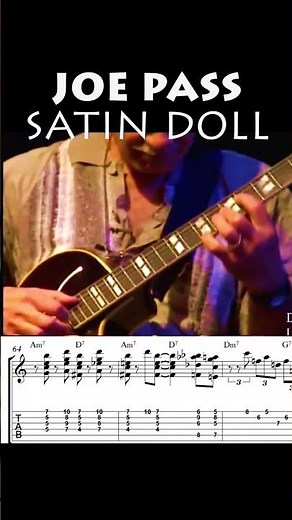 How to Play “Satin Doll” Like Joe Pass – Full Guitar TAB + Transcription
