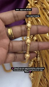 💕Order through our app Rakshitha collections Download by playstore & AppStore 💕 shipping tamilnadu 80 other state south 150 Only app booking Parcel opening video is must for any complaint Unlike basis and change of mind basis no return or replacement. Color may slightly vary due to camera. Kindly note: Delivery time 5 to 8 working days 💕 Shop from our app (rakshitha collections) Download our app from playstore & App Store 💕 #instagood #instadaily #jewellery #instajewellery #reelitfeelit #ins