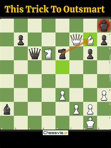 Use This Trick To Outsmart Player 😱🫡 #chess #chessgame #shorts