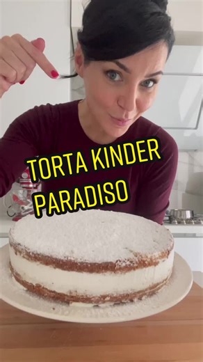 Ricetta torta Kinder Paradiso facile da preparare