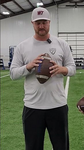 QB Football Grip - Basics Tutorial of Where to Grip a Football and How to Hold a Football
