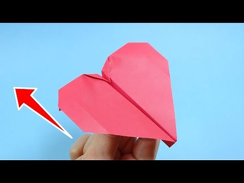 Action Origami "Heart Plane"