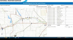Snow reports through 1PM. | WIBW 13 Weather