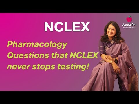 Pharmacology questions that NCLEX never stops testing!