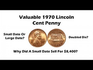 Is 1970 Lincoln Cent Valuable? Find Rare 1970 Lincoln Cent Pennies!
