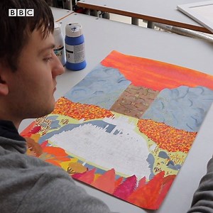 Art is more than meets the eye. This Autistic art student shows how he paints a deeper meaning into his work. 👨‍🎨 | BBC Gloucestershire