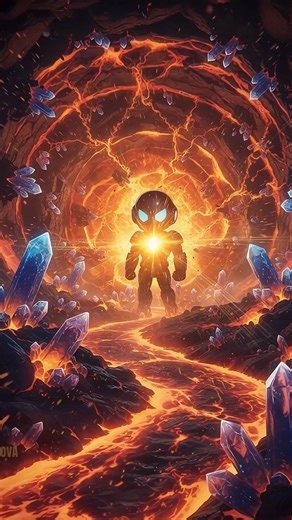 Pixonova on Instagram: "The Moment Pixonova’s Core Comes Alive 💠 #shorts Deep within the silence after the Hyper Dive, Pixonova’s chest reactor flickers to life. Pulses of crimson and blue energy spiral outward, syncing with its metallic heartbeat. The Core ignites — a living fusion of light and purpose, reborn from within. Welcome to the Pixonova — where robotics, creativity, and imagination merge. Each short animation tells the story of Pixonova, an intelligent robot exploring life, freedom, 