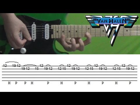 Van Halen - Take Your Whiskey Home - Guitar Lesson (Solo #2) with Tabs!