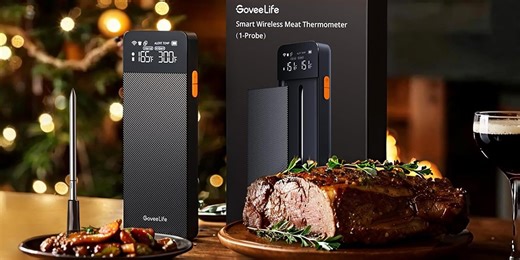 Always get a perfect cook with Govee’s latest digital wireless meat thermometer at $36 or less