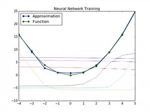 neural network training (using Adam optimizer)