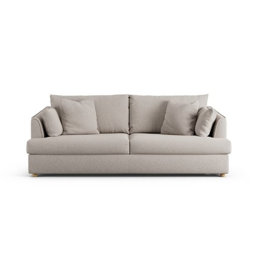 Buy Habitat Holmfirth Fabric 3 Seater Sofa - Stone | Sofas | Argos