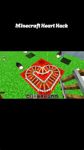 "I Built a WORKING HEART in Minecraft! ❤️ #minecraft #minecrafttutorial #minecraftsurvival