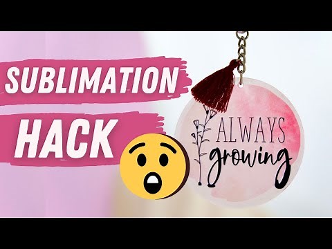 How to Sublimate Acrylic | the EASY way!