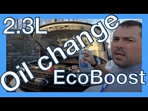 How to change my 2020 FORD Explorer oil 2.3L ecoboost