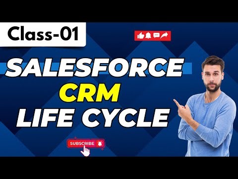 Salesforce Class 01 | CRM LifeCycle | Salesforce Tutorial for Beginners | CRM tutorial