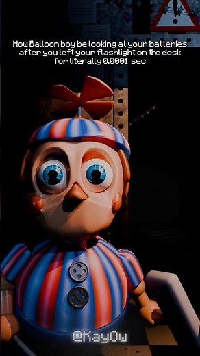 BALLOON BOY IN FANF 2 BELIKE (FNAF MOVIE 2 Animation)