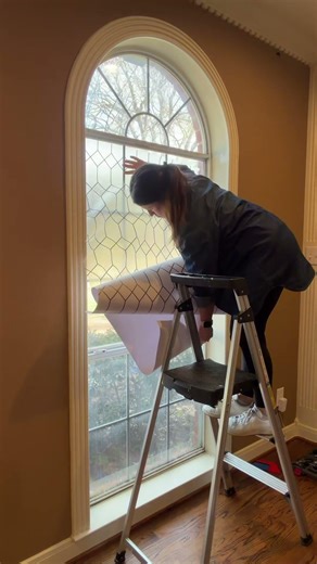 Easy weekend home DIY project Artscape window privacy film #diy