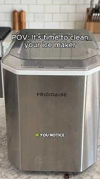 The Easy Way To Clean An Ice Maker #lowespartner