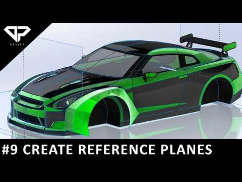 Learning Solidworks #9 : Creating Reference Planes in Solidworks | 3D part Design | CAD | DP DESIGN