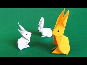 Origami Rabbit | How to Make Paper Rabbit | DIY Easy Crafts