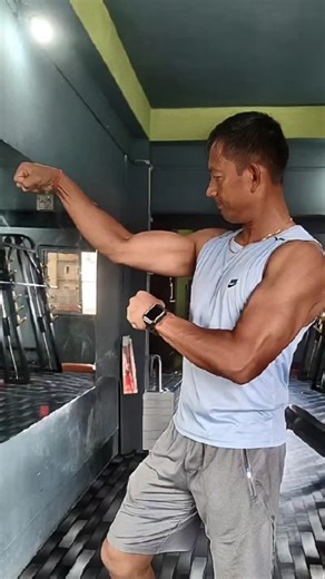 20 reactions | Flexing the result of countless reps and zero excuses. ⚡” #BicepFlex #NoExcuses #TrainHardStayHumble #GymMotivation #FitLifestyle #DisciplineBuiltThis #HardWorkPaysOff #FlexFriday #everyone #nonfollowersviewers #highlight #foryou | Jiten Perfect | Facebook