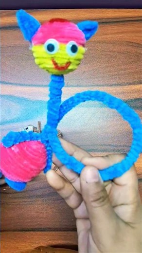 Cute Pipe Cleaner Animals | Easy DIY Craft | #craft #diy #handmadecraft #shorts #trending