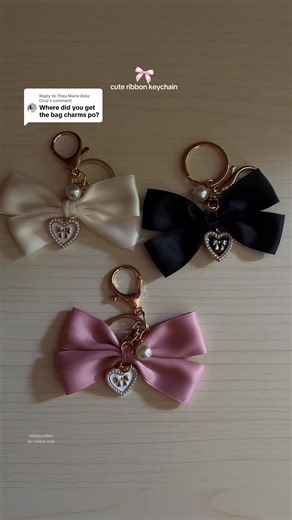 DIY Cute Ribbon Keychain Tutorial
