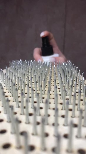 #asmr #гвозди #доскасадху #дизинфекция смотри со звуком 👂