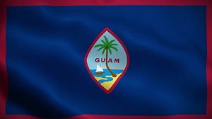 Guam Flag Waving Animation Perfect Looping Stock Footage Video (100% Royalty-free) 1108910605 | Shutterstock