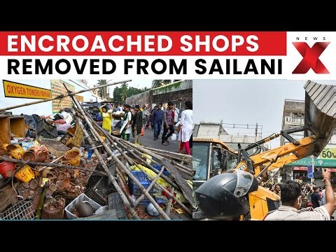 Bareilly Anti-Encroachment Drive: Illegal Shops Demolished in Sailani Area | NewsX