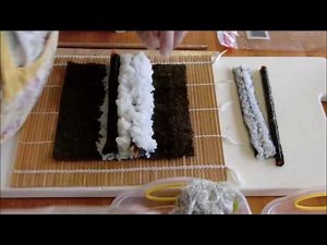 太巻き祭り寿司タイムラプス