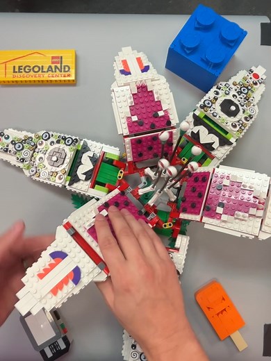 Building Lego Creations: A Master Builder's Interesting Job