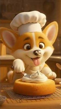 Corgi Chef’s Birthday Cake Party 🎂🐾✨ | EP12