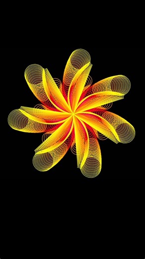 How to make a Chromatic Turbine Pattern | Python Turtle Art | Python Full Course 2025