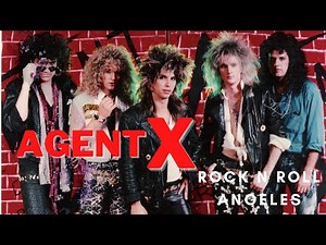 AGENT X "Rock n Roll Angeles" L.A. power pop Band 1986