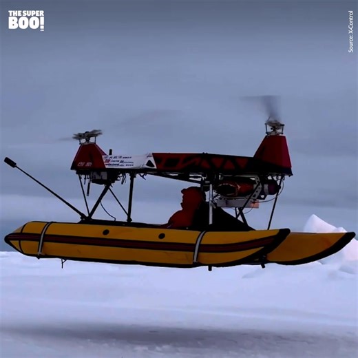 1.1M views · 21K reactions | This flying suitcase is built for modern air mobility. #PersonalFlight #FutureTech #FoldableAircraft | Thesuperboo | Facebook