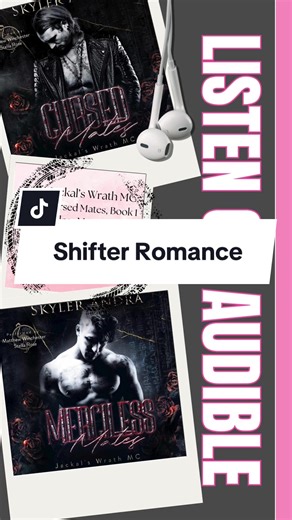 🦩Shifter Romance🦩 Their Bond Is Fated... But Their Love Is Cursed 🐺 What happens when the moon chooses your mate, but a curse stands in your way? Cursed Mated by Skylar Andra is a heart-pounding fated mates shifter romance that you won't be able to put down. Packed with pack drama, intense chemistry, and a hero determined to defy destiny for his mate. Start the Blood Moon Shifters series today—link in bio for Book 1! Audible US: https://adbl.co/4lLdpu0 Audible UK: https://adbl.co/4jvGPKQ #pin
