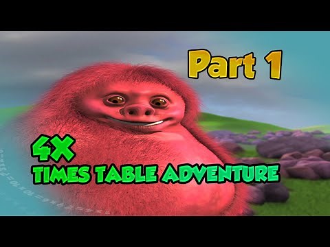 4X TIMES TABLE ADVENTURE PART 1