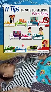 3.8K views | 11 Tips for Safe Co Sleeping With Baby.. #cosleeping #cosleepingbabies #safetips #guidelines #awareness | Momshie Jhane Alcos | Facebook