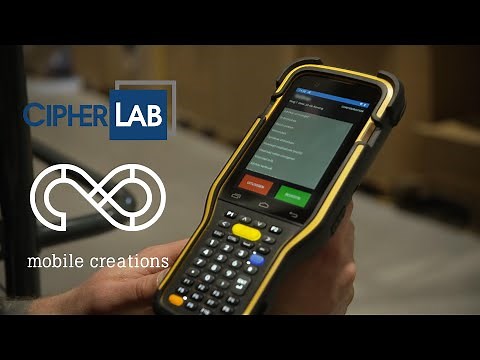 CipherLab RK95 Application in XXL Nutrition, the Netherlands