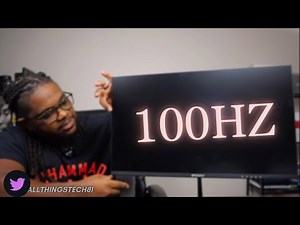 SANSUI 24inch Monitor | How To Set 100hz Refresh Rate