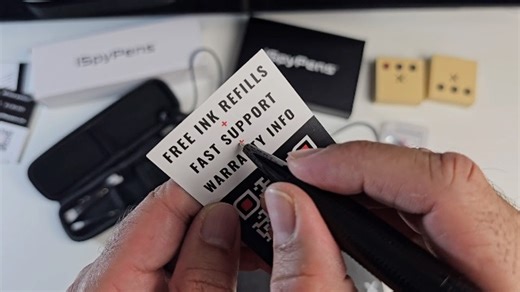 Watch iSpyPen Pro X - Camera Pen - Quick Review on Amazon Live